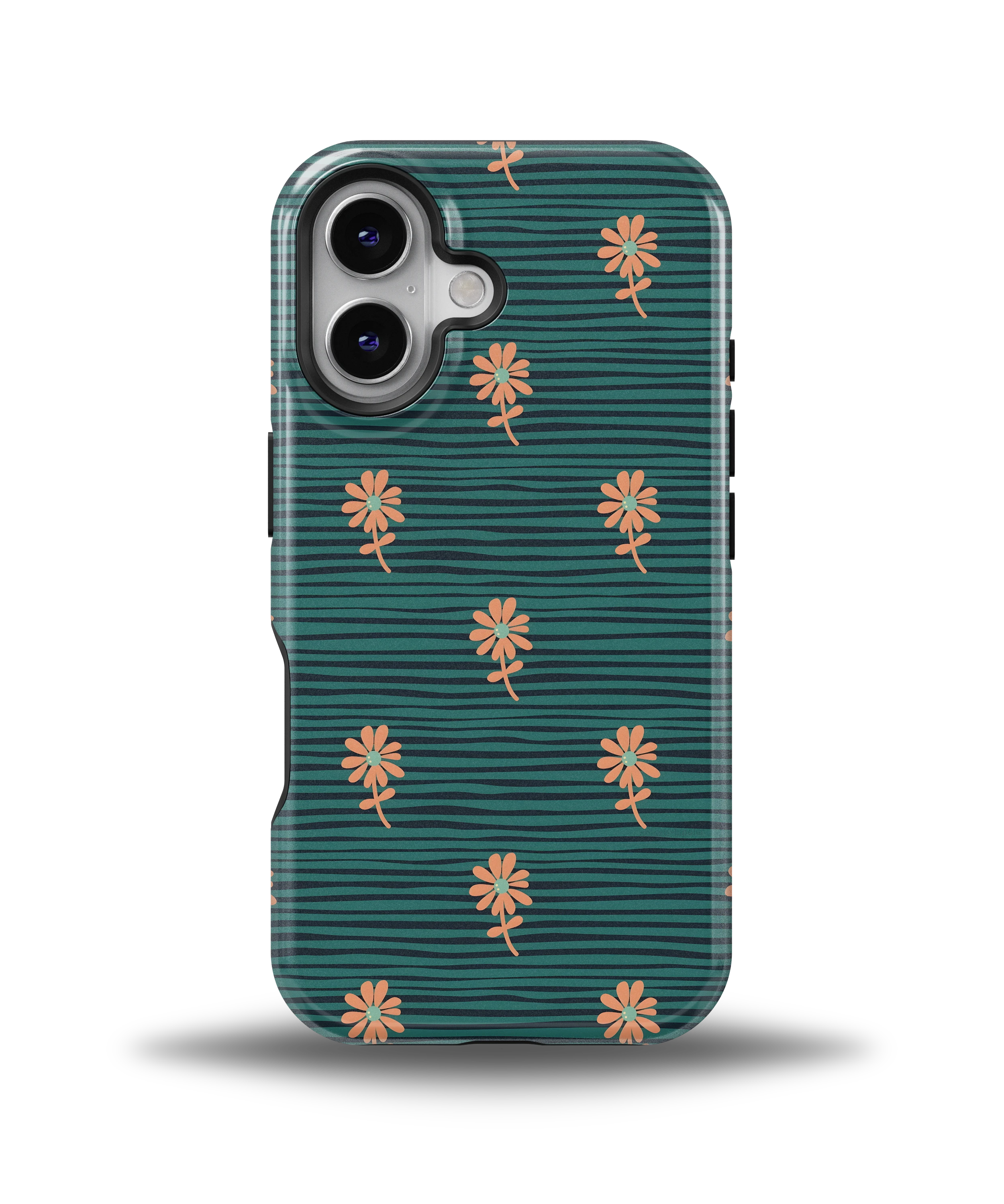 TEAL DAISY LINES
