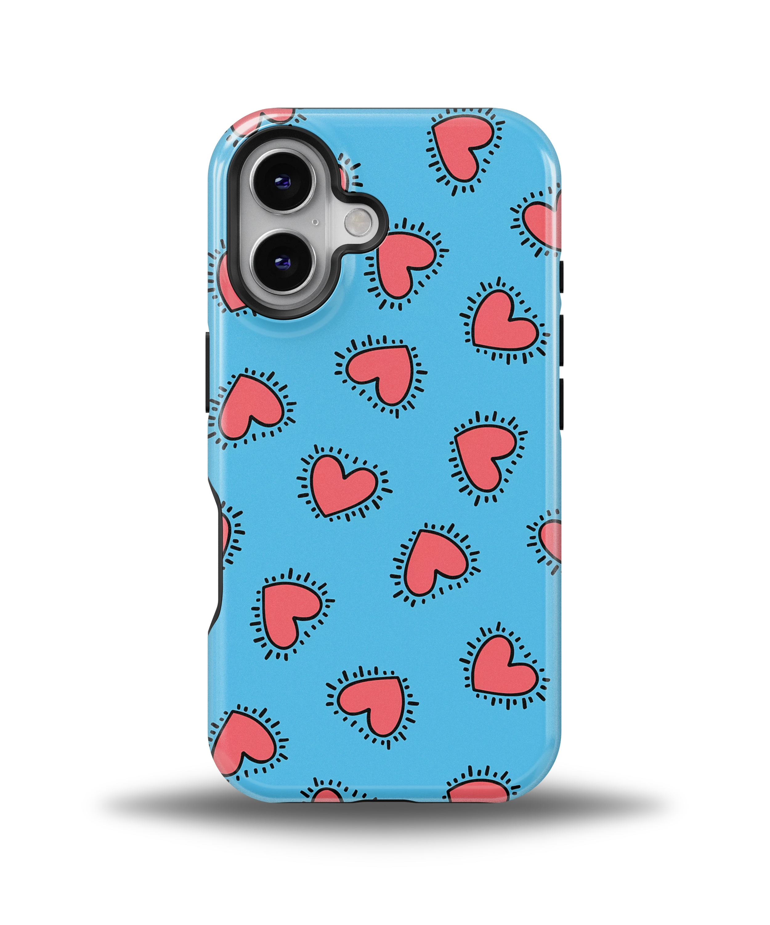 Blue Pop Hearts