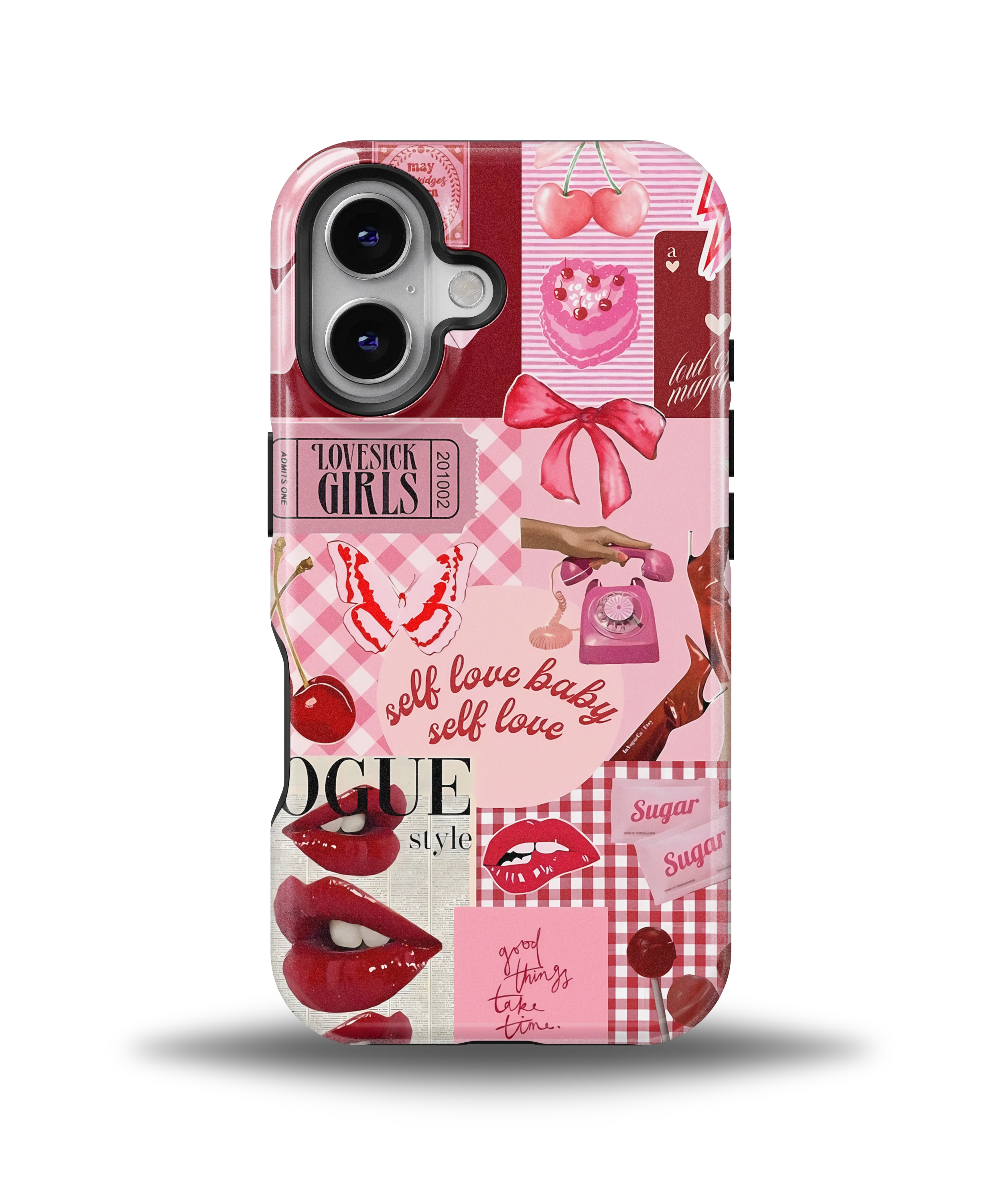 Pink Pop Collage