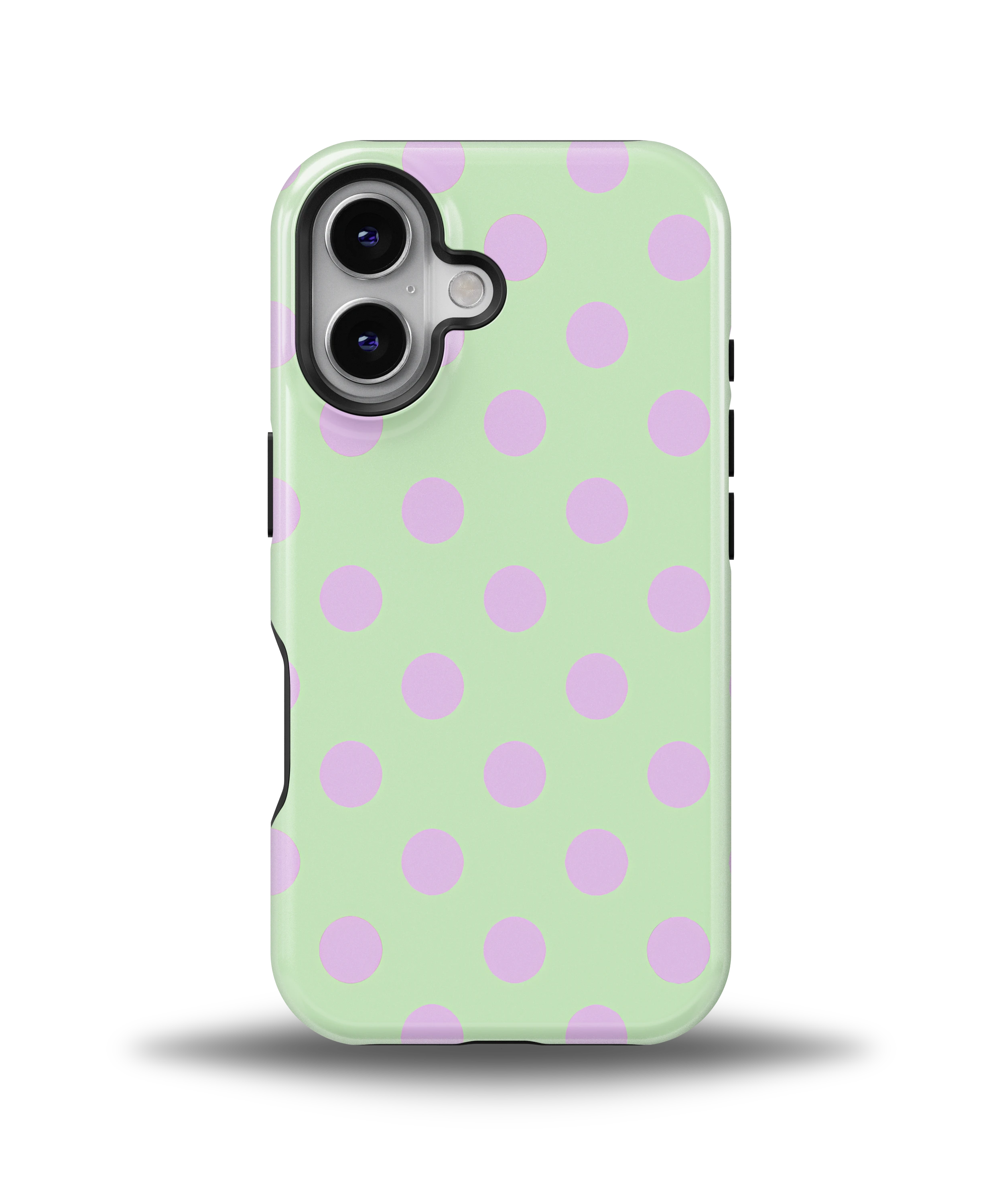 Mint Lavender Dots