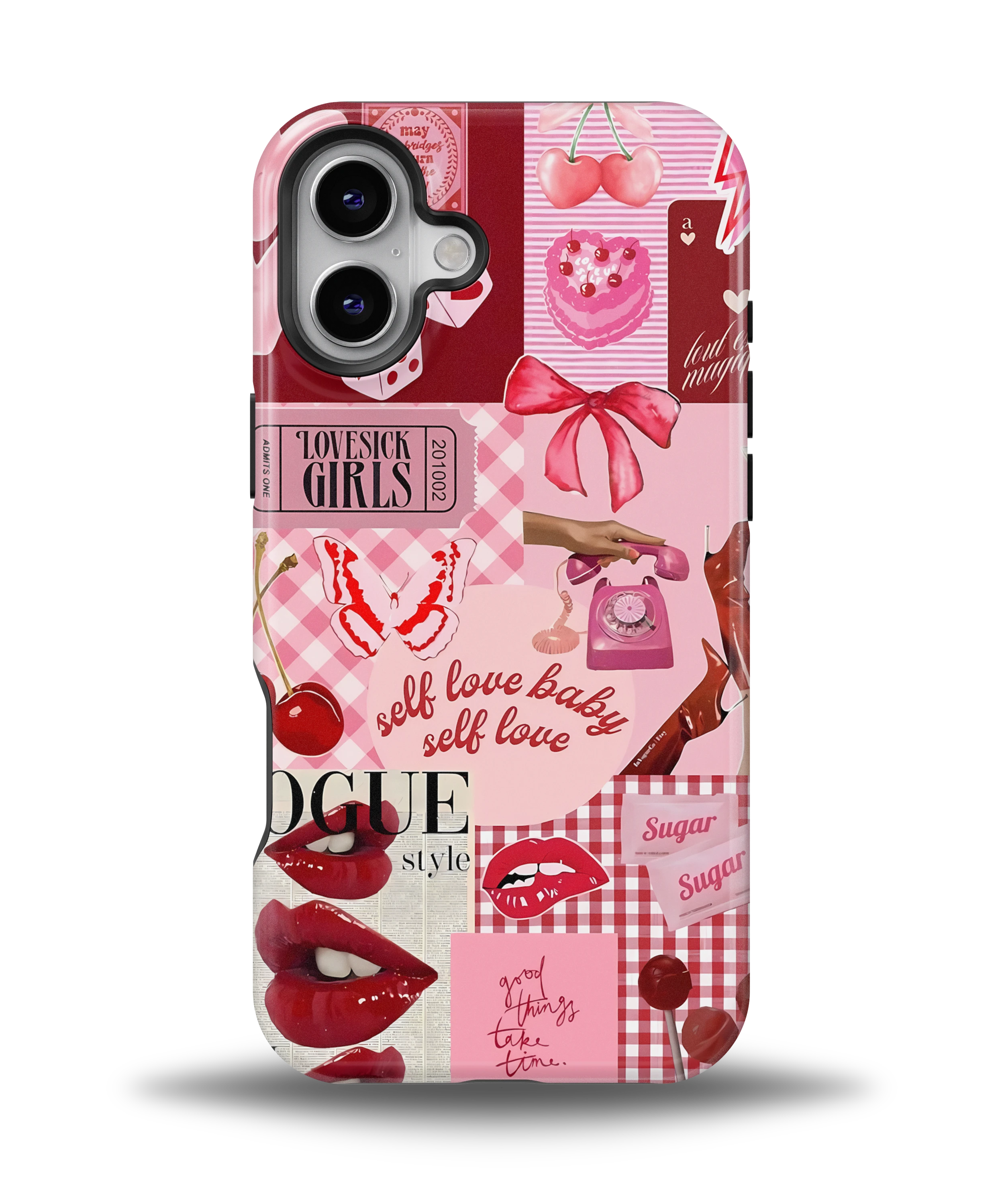 Pink Pop Collage