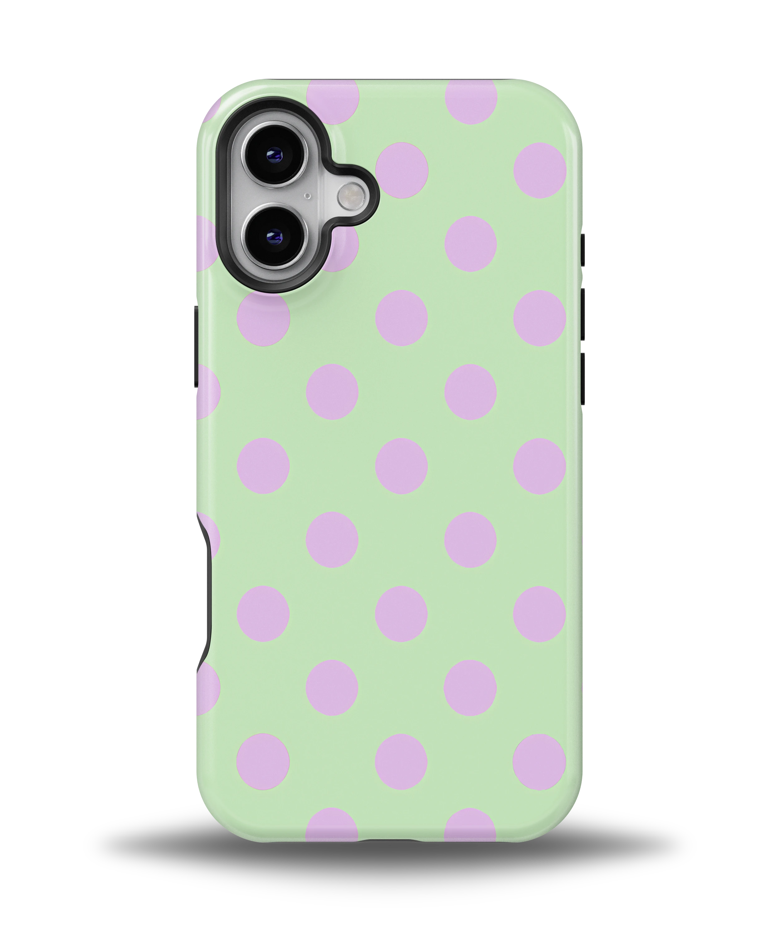 Mint Lavender Dots