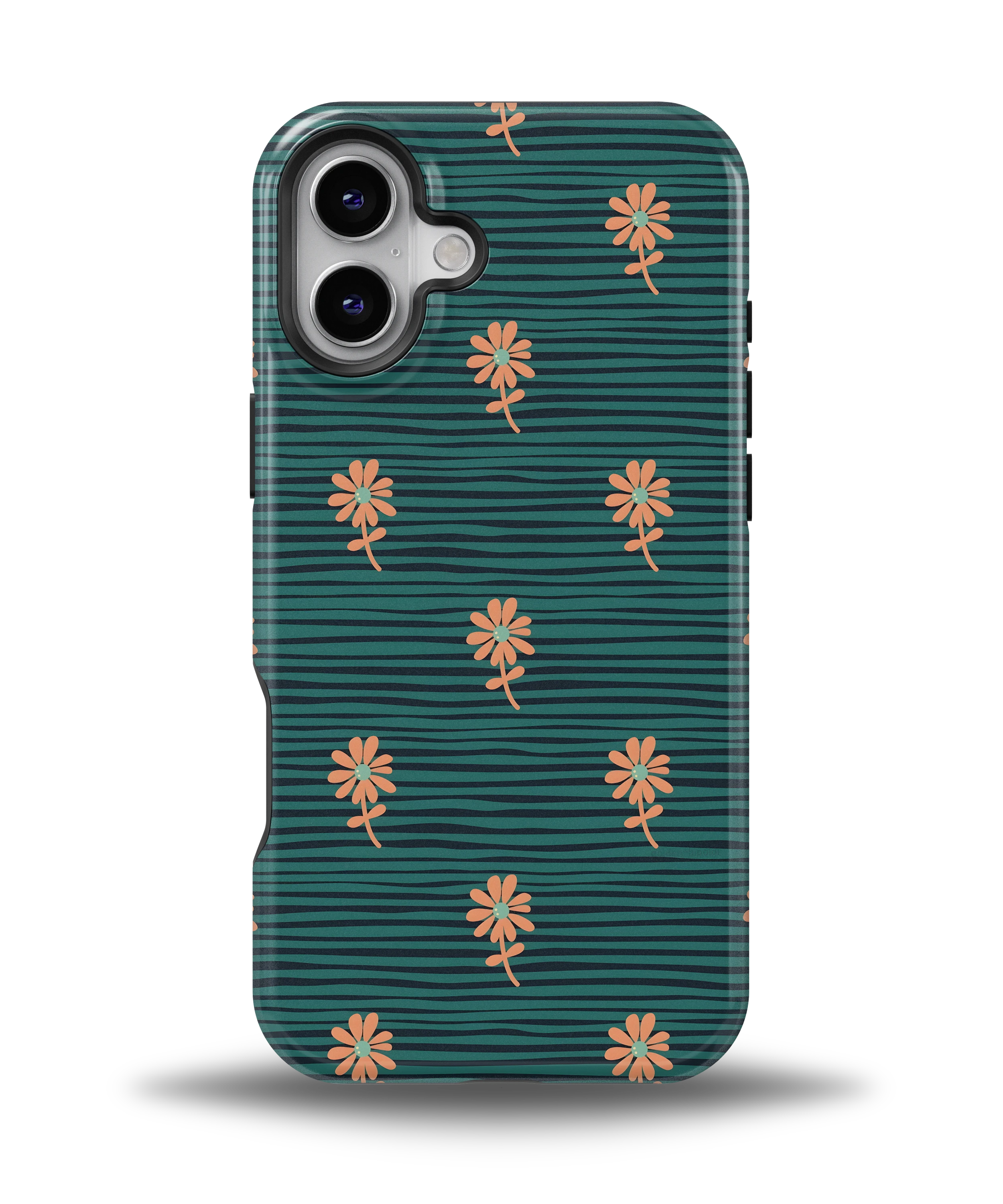 TEAL DAISY LINES