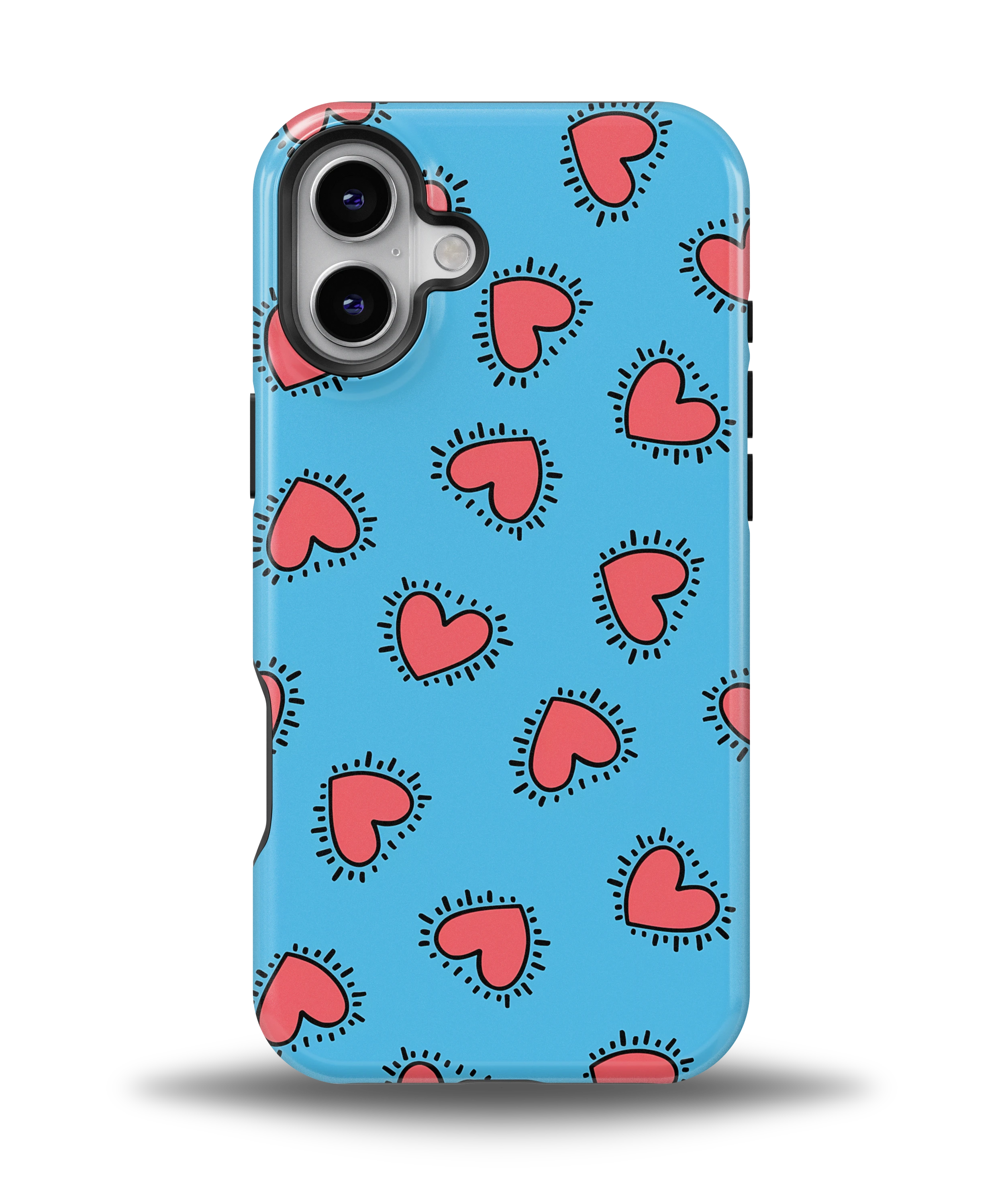Blue Pop Hearts