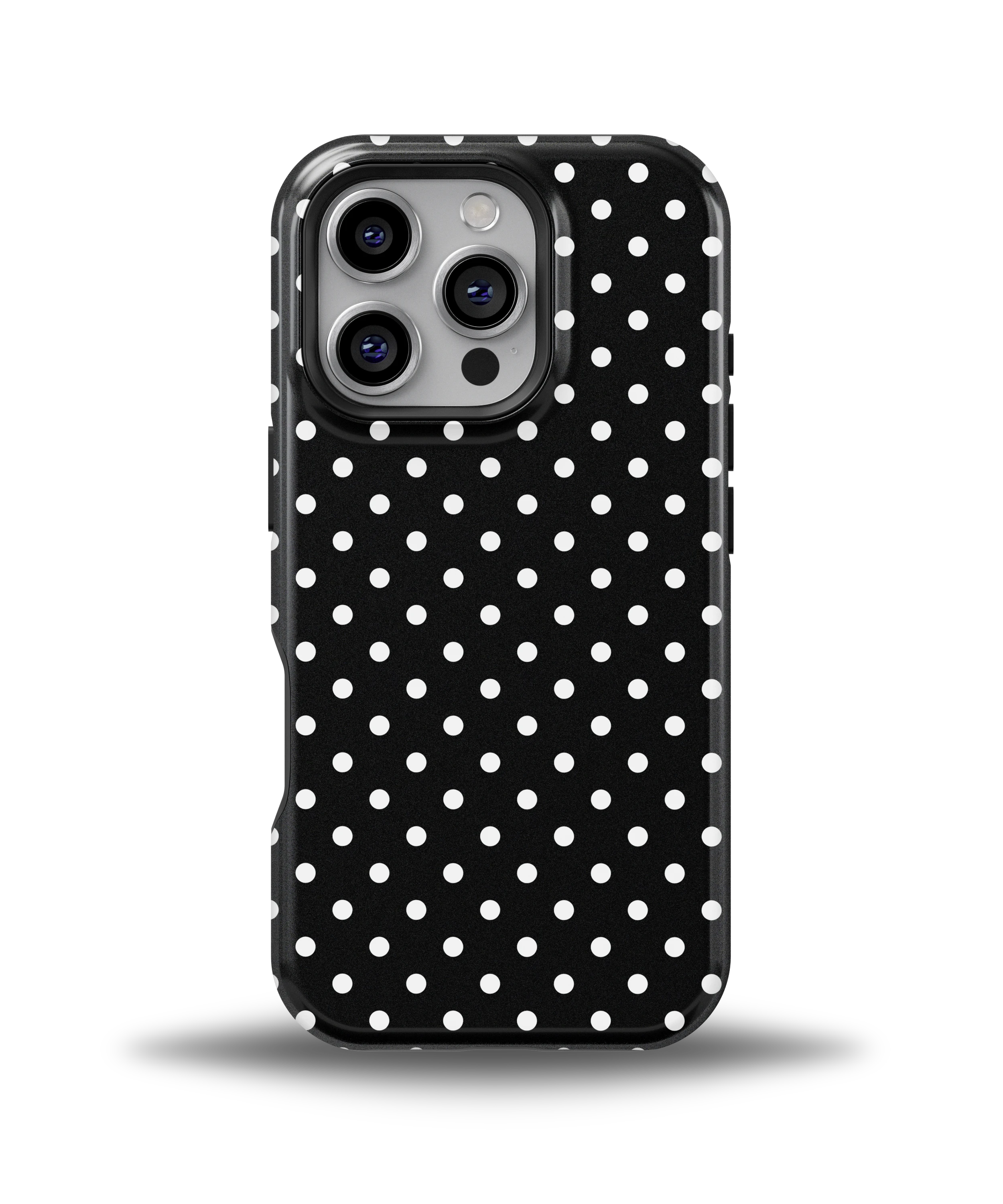 NOIR À POIS BLANCS