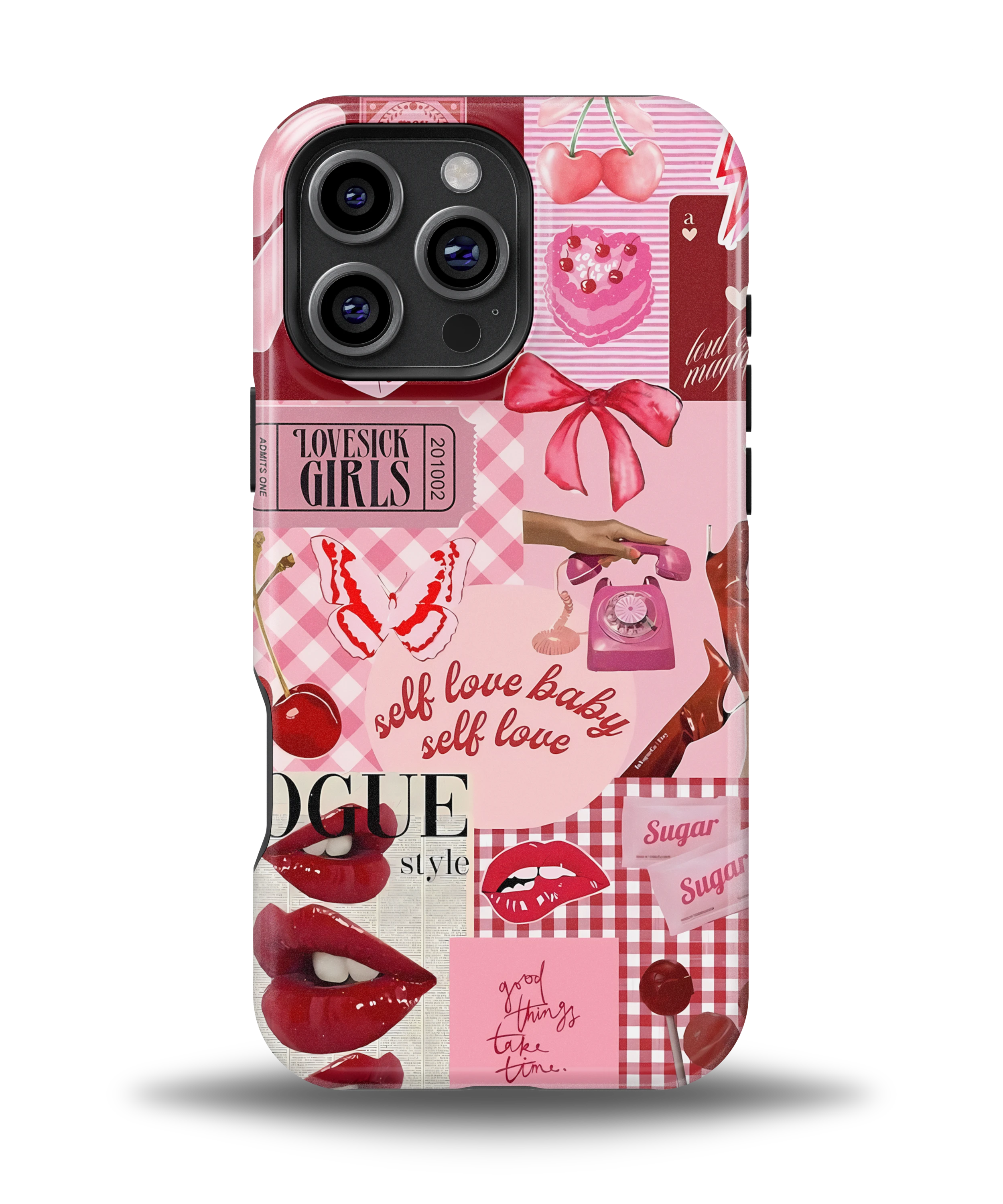 Pink Pop Collage