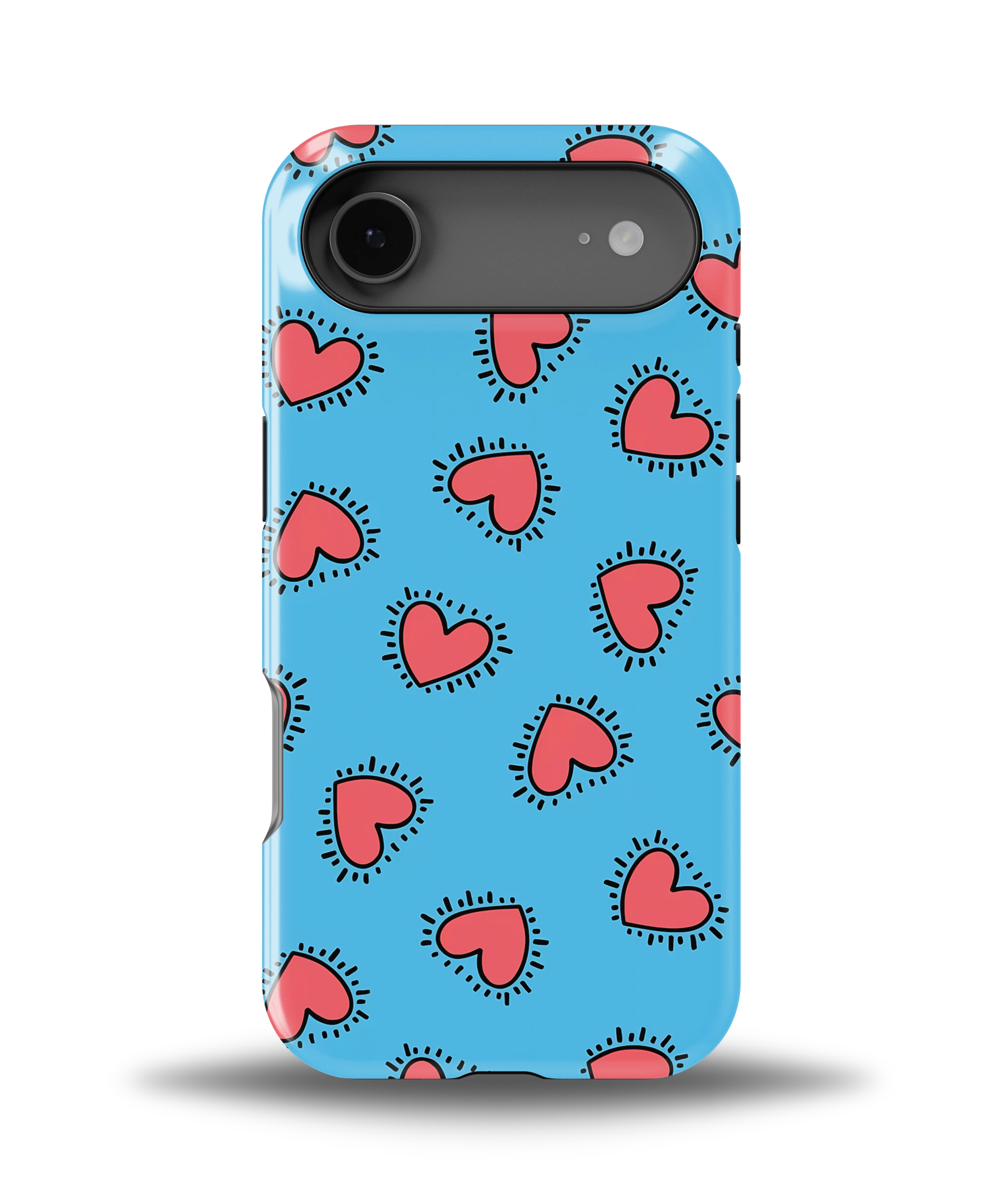 Blue Pop Hearts