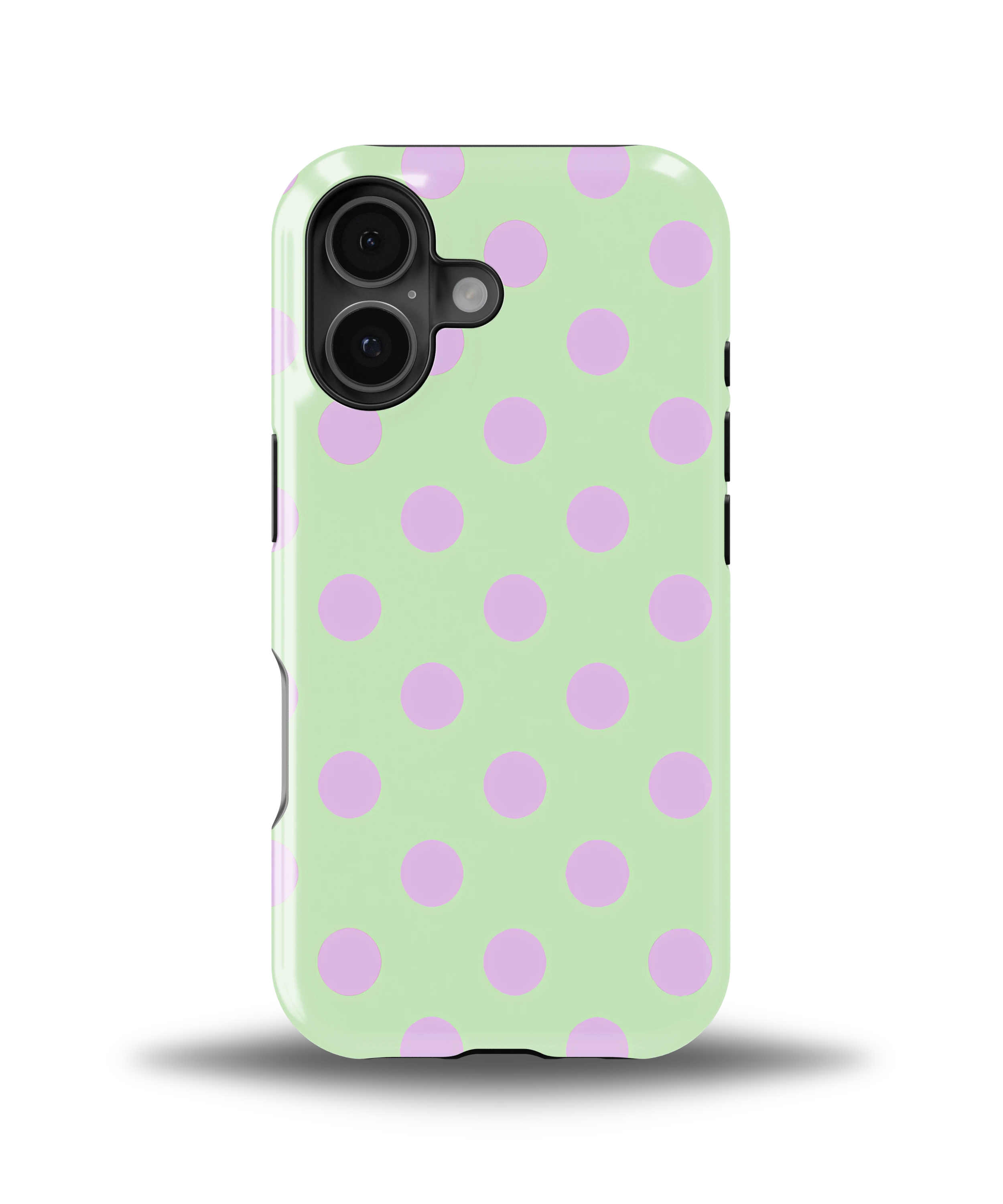 Mint Lavender Dots