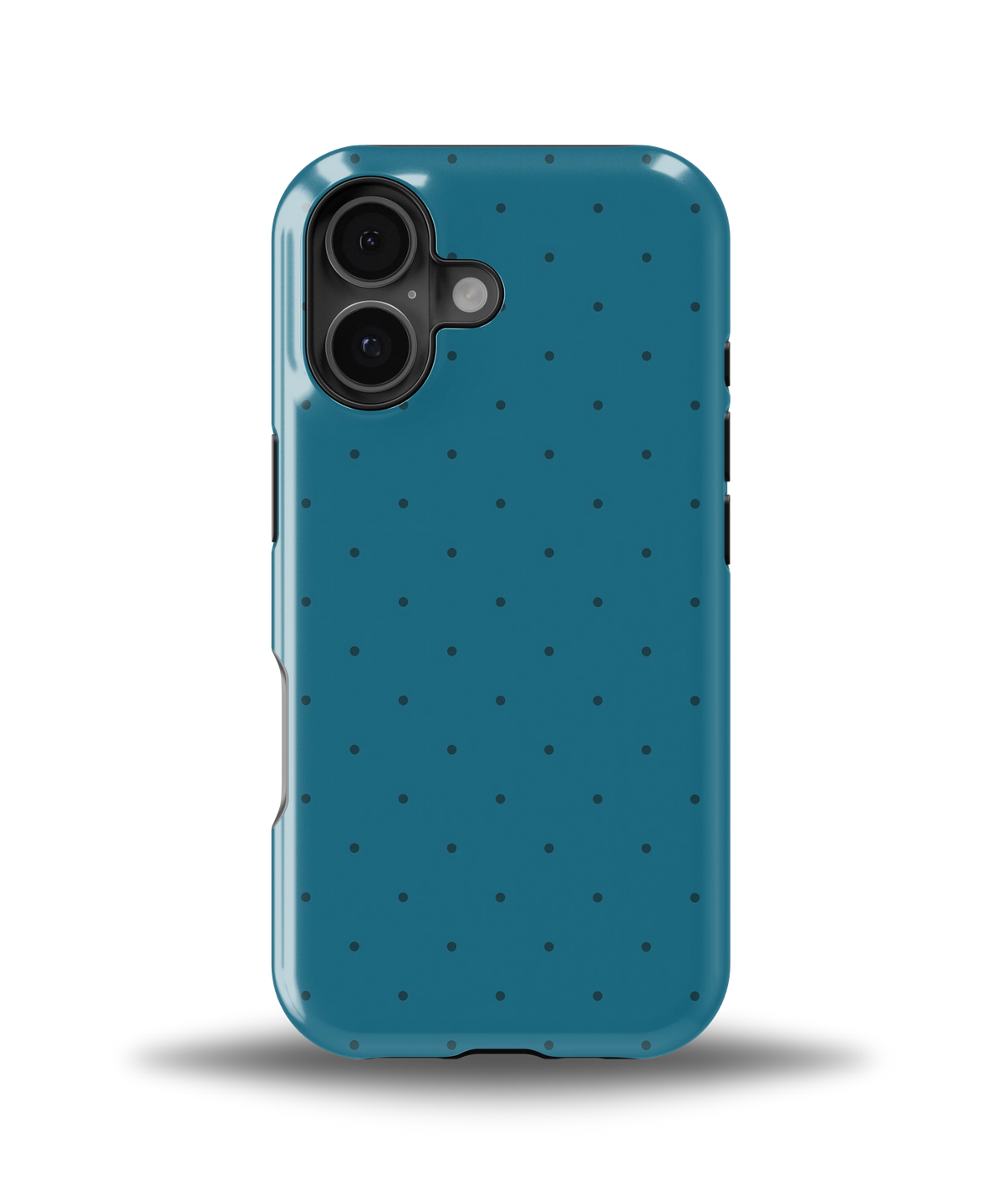 Polka Bleu Pétrole