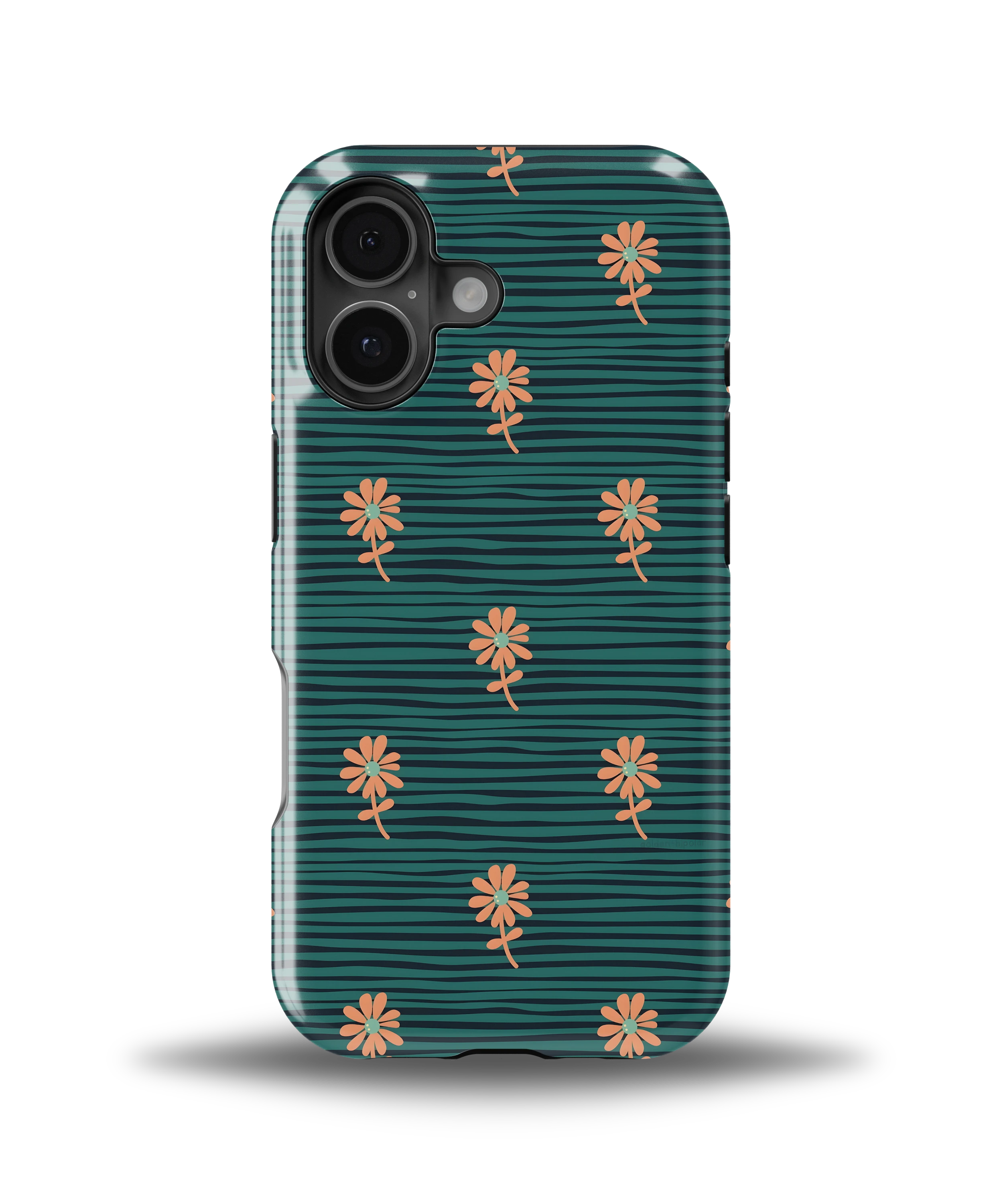 TEAL DAISY LINES