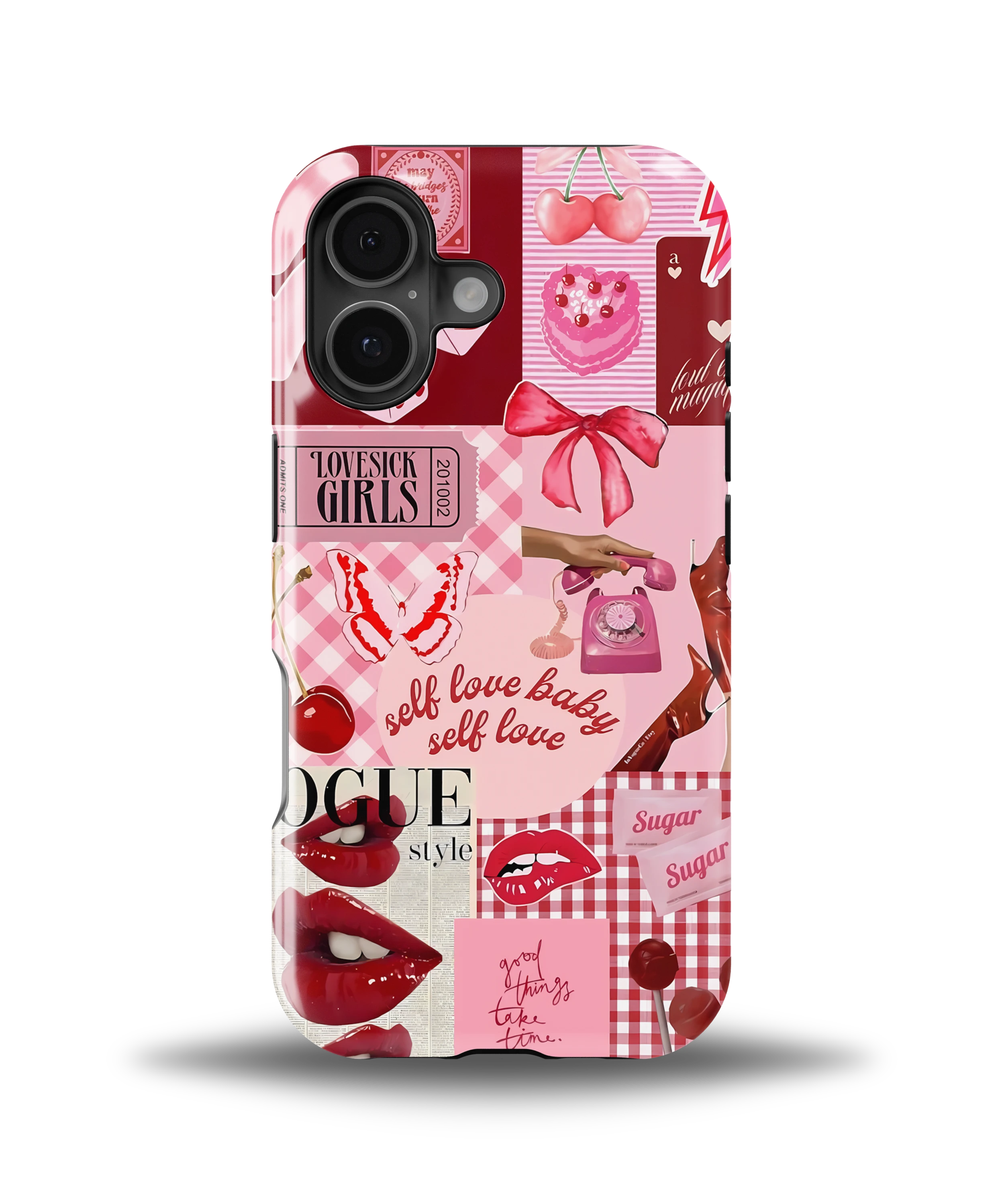 Pink Pop Collage