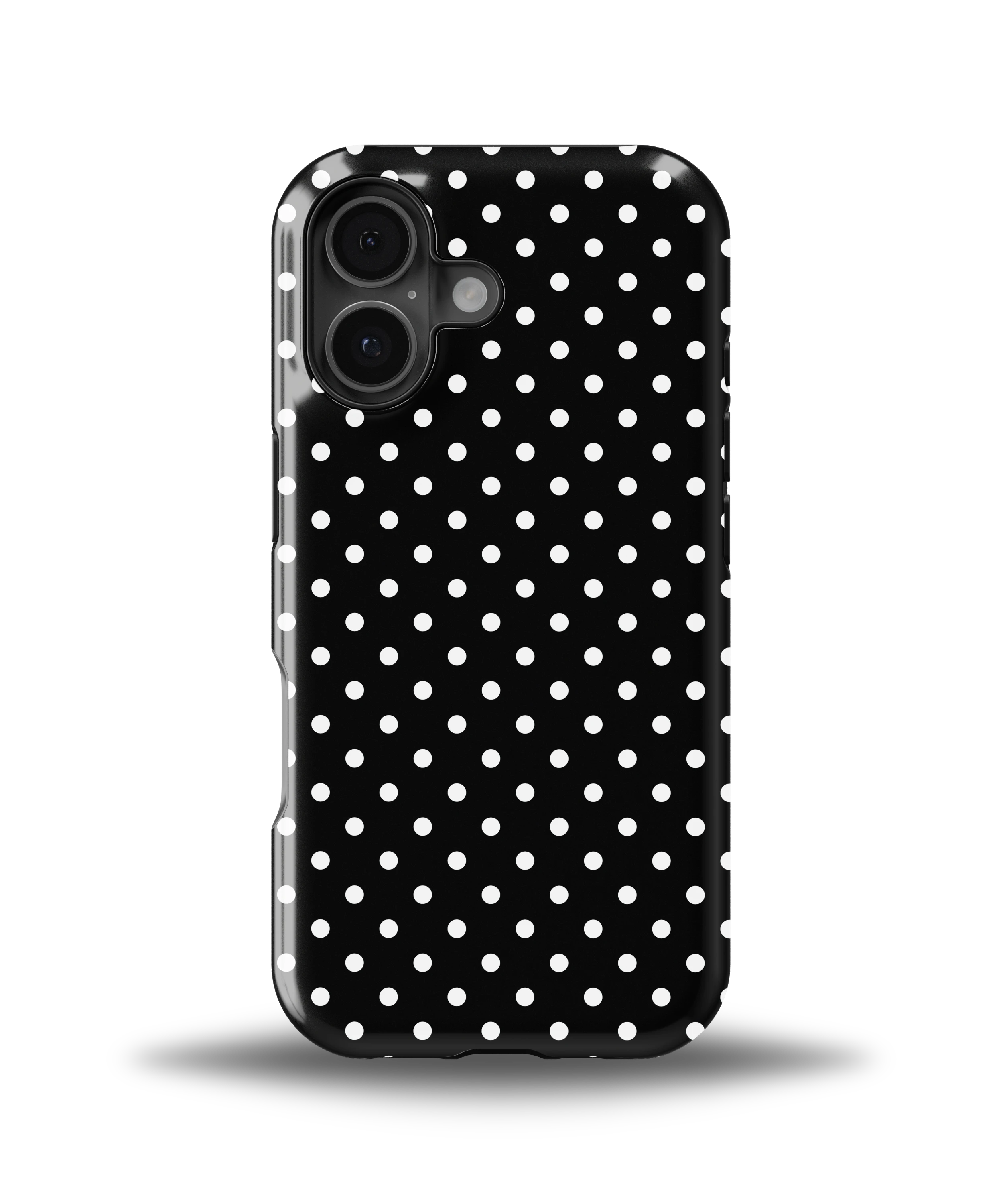 NOIR À POIS BLANCS