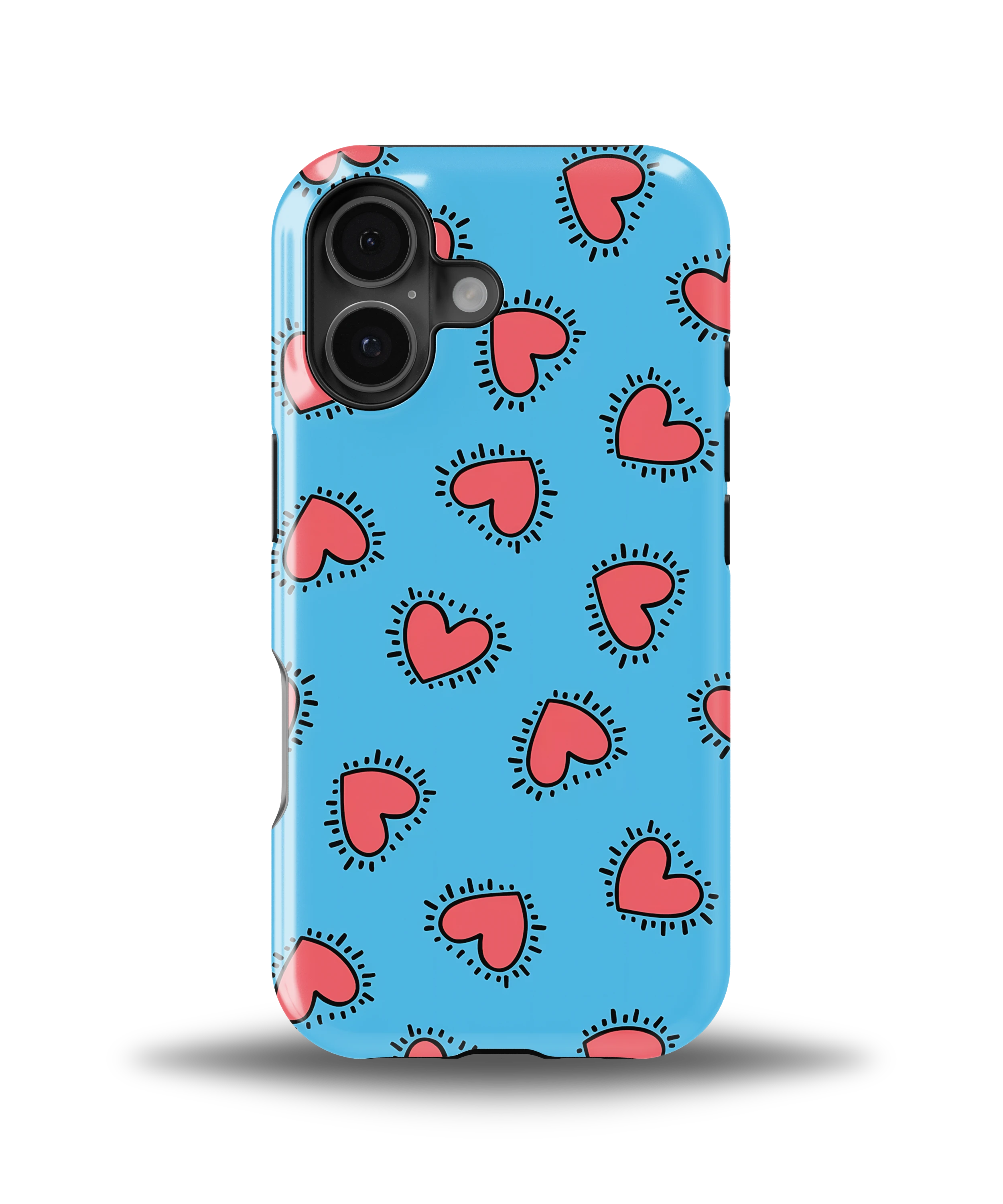 Blue Pop Hearts