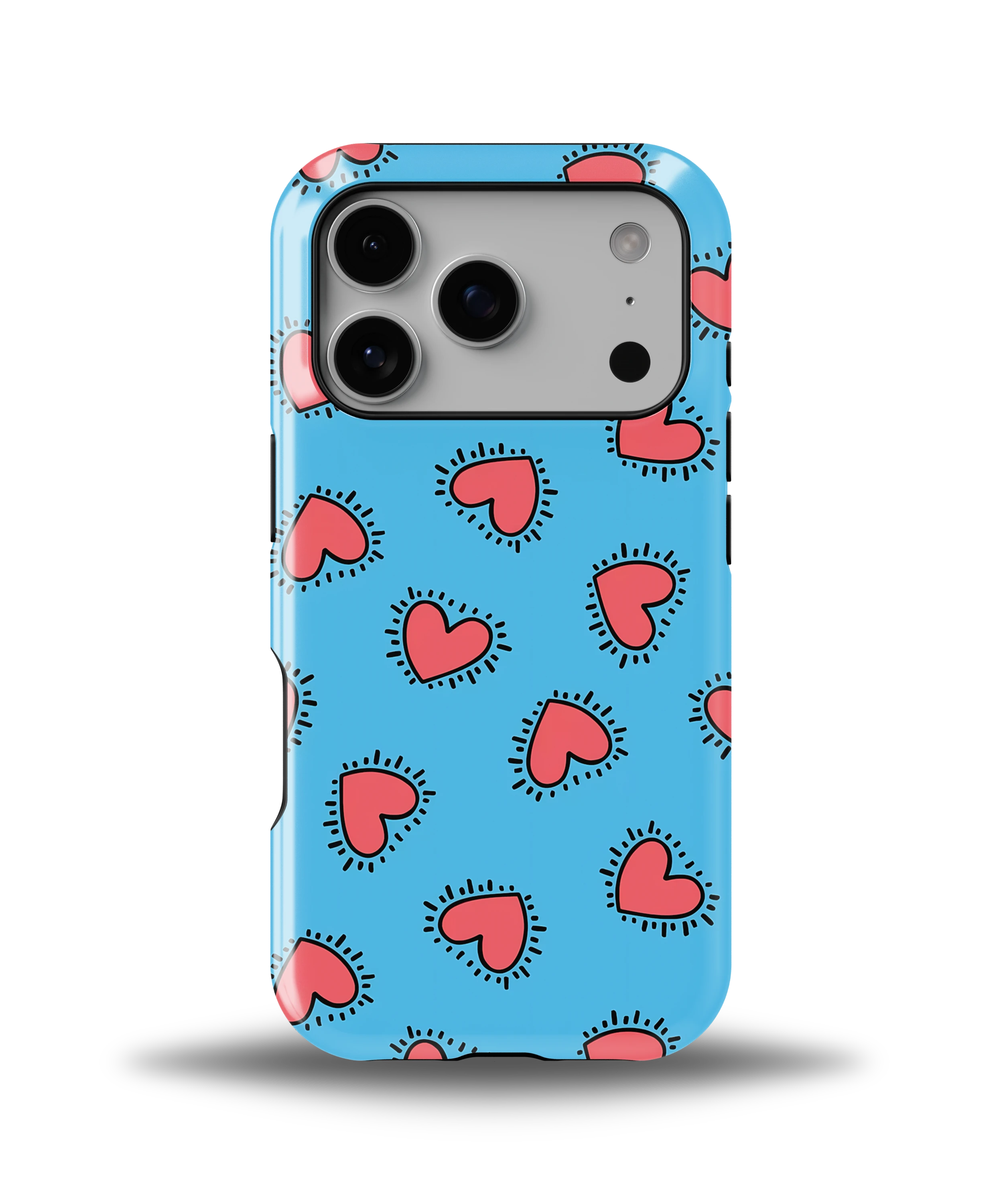 Blue Pop Hearts
