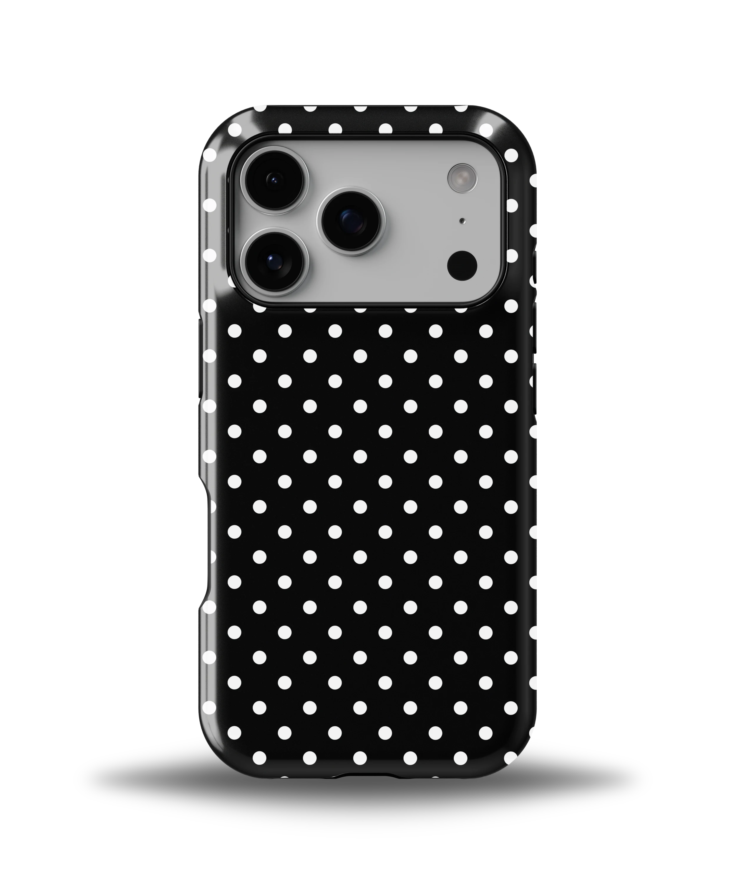 NOIR À POIS BLANCS