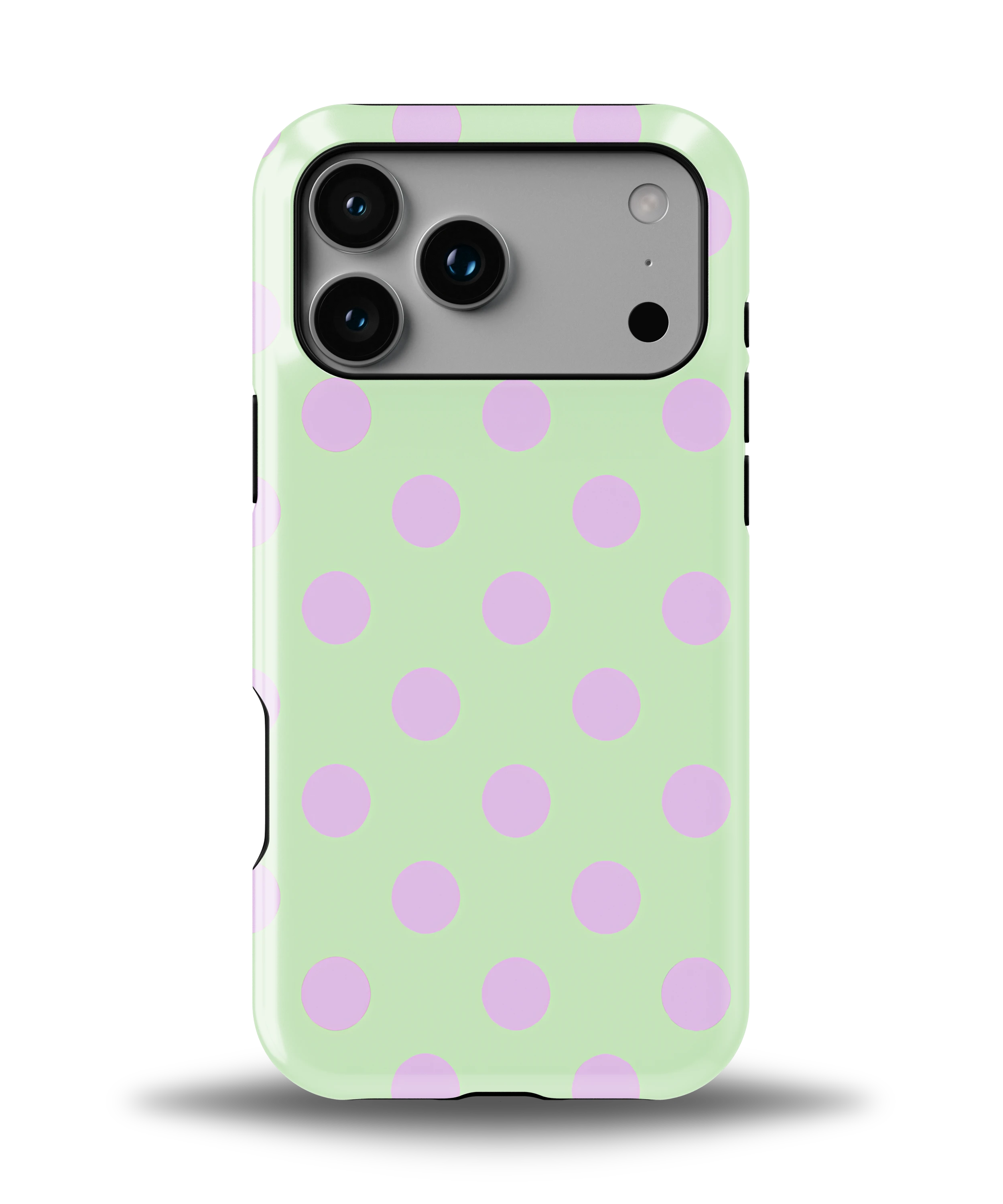 Mint Lavender Dots