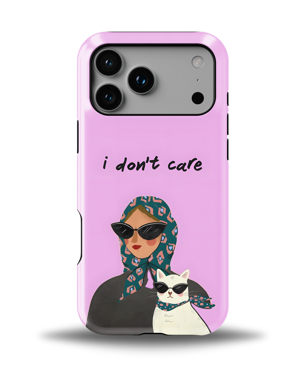 I DON’T CARE