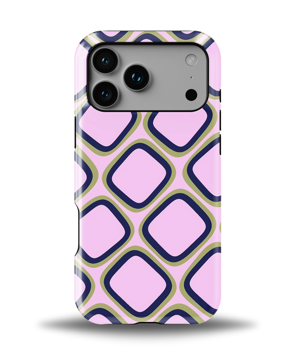 Retro Lavender Waves