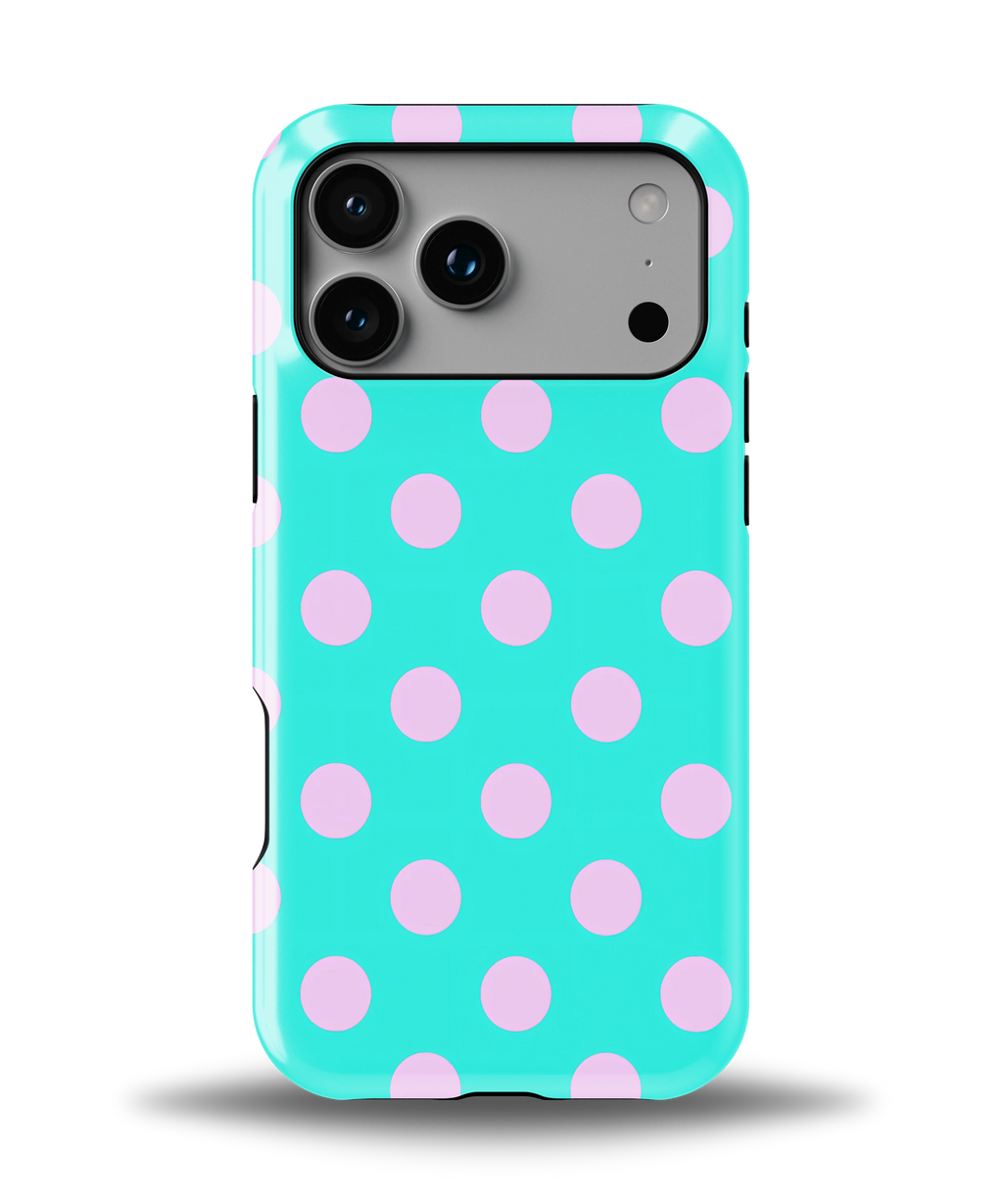 Lagoon Lavender Dots
