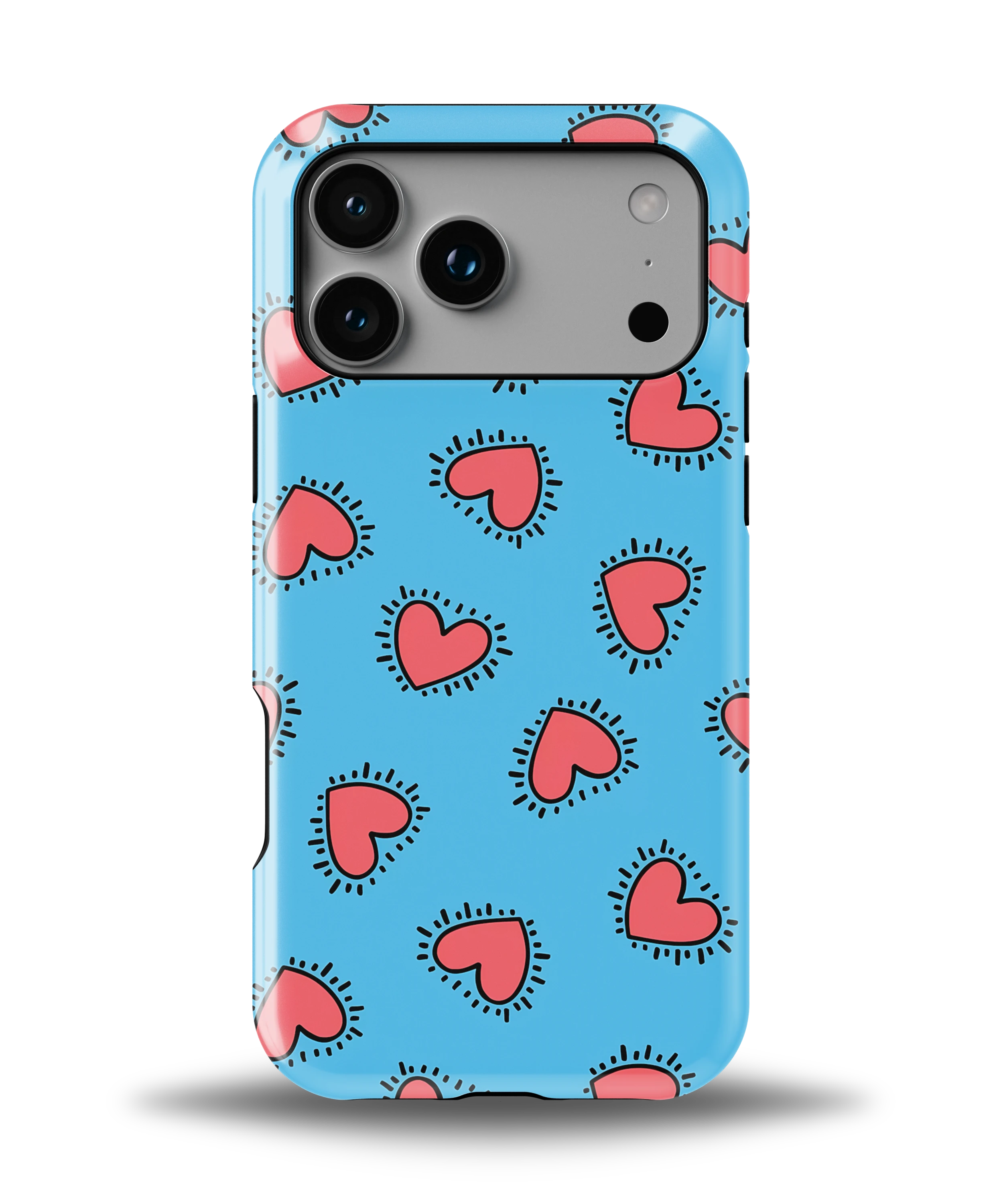Blue Pop Hearts