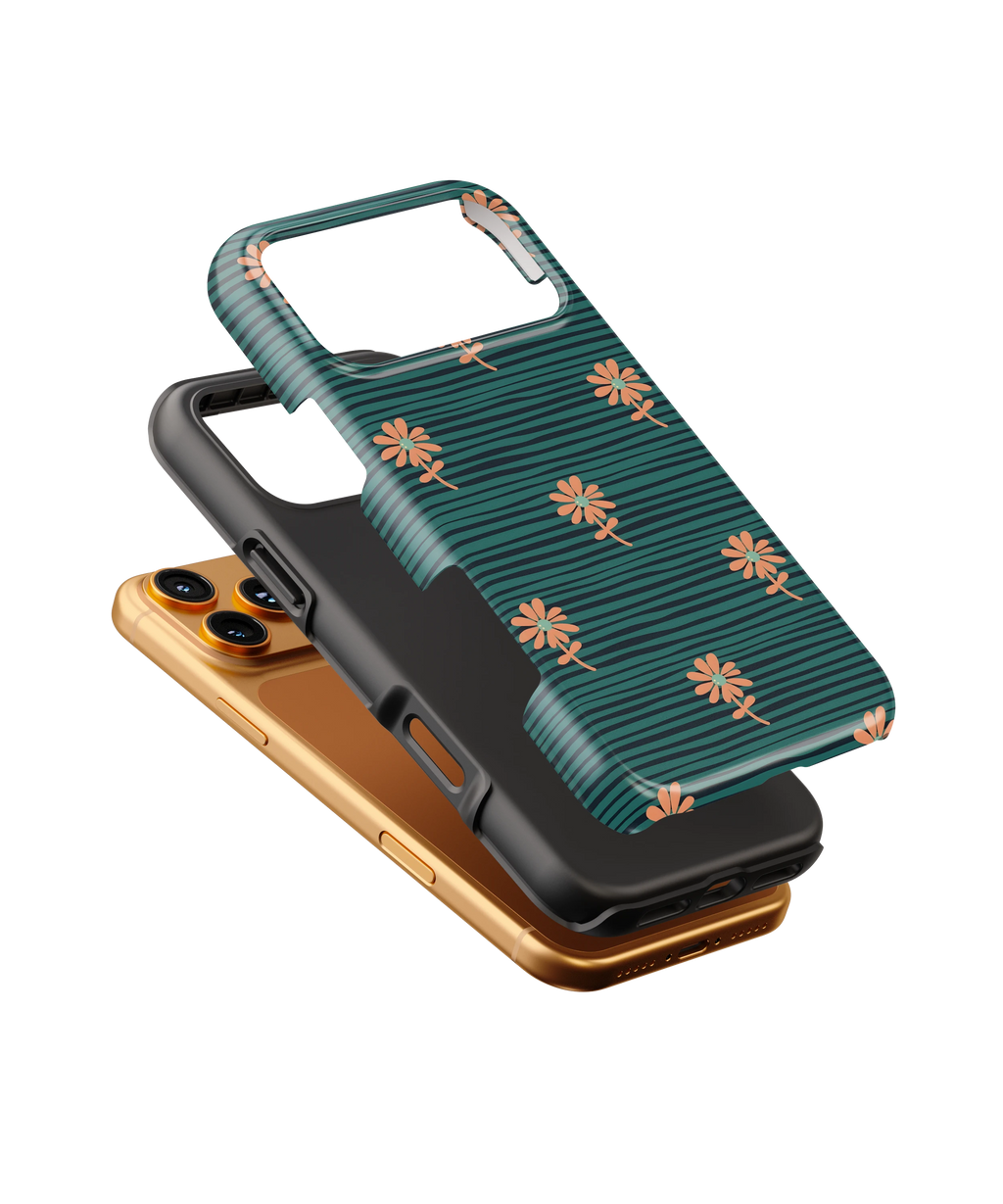 TEAL DAISY LINES