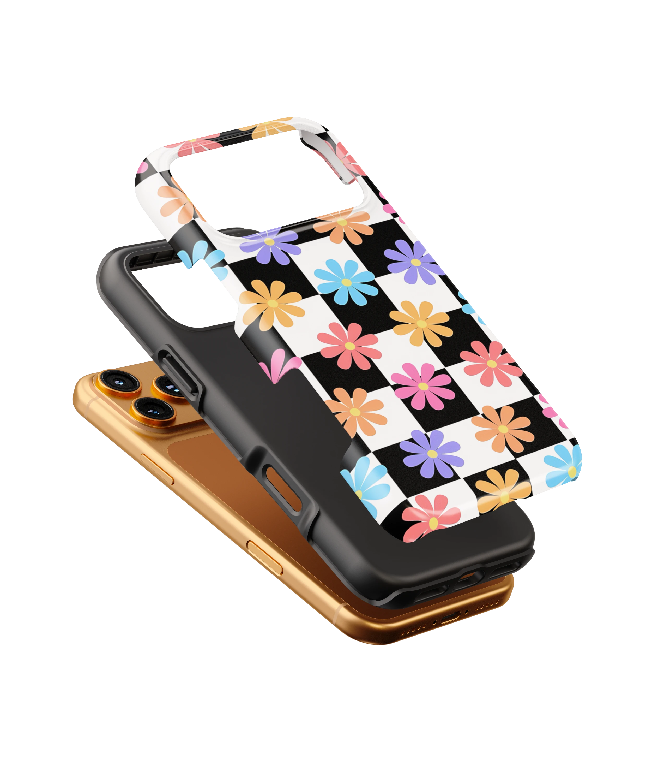 Rainbow Daisy Check