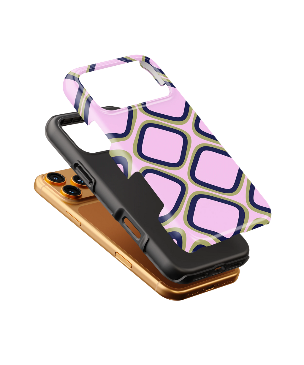 Retro Lavender Waves