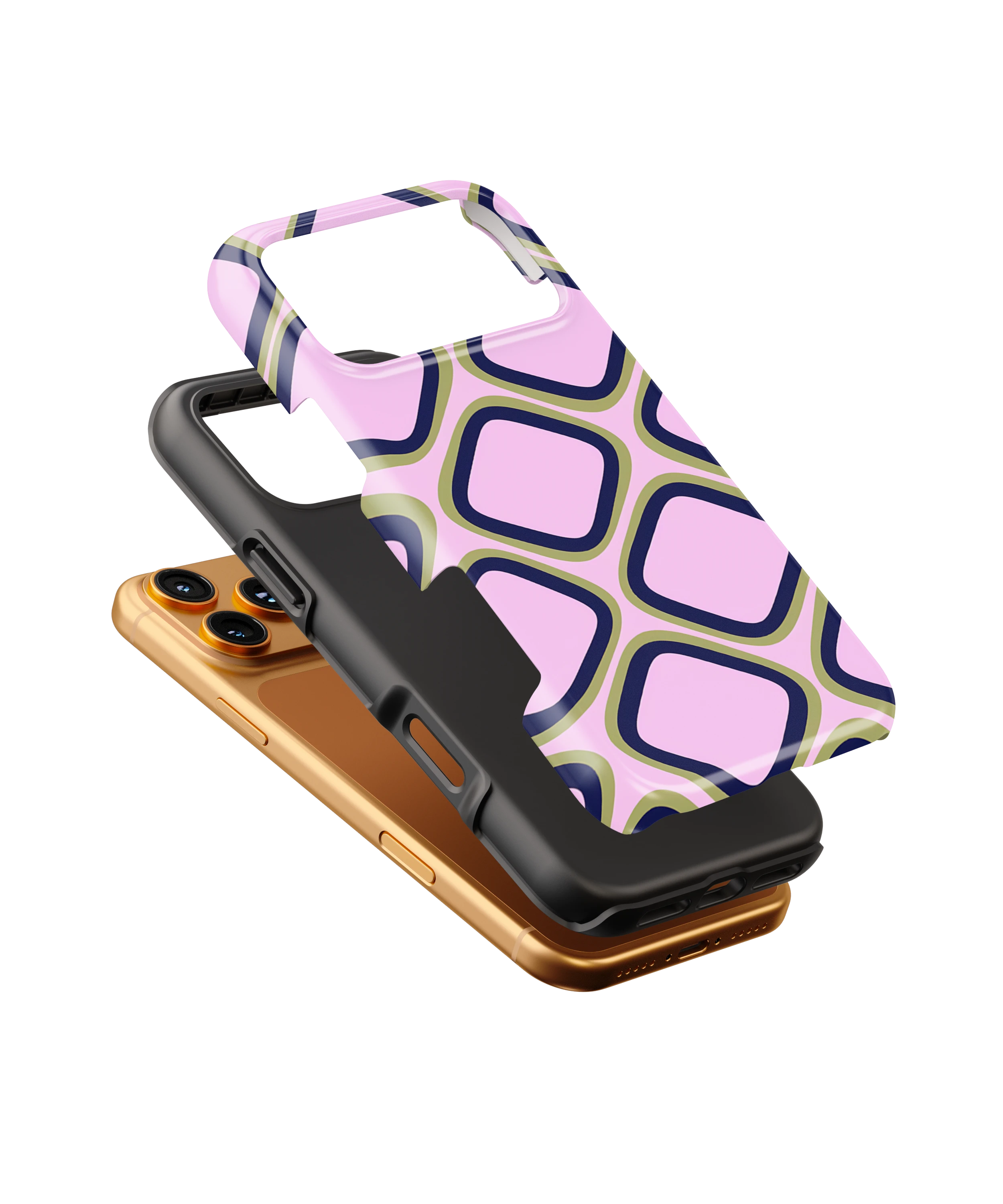 Retro Lavender Waves